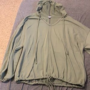 Aerie light sweatshirt. Runs big